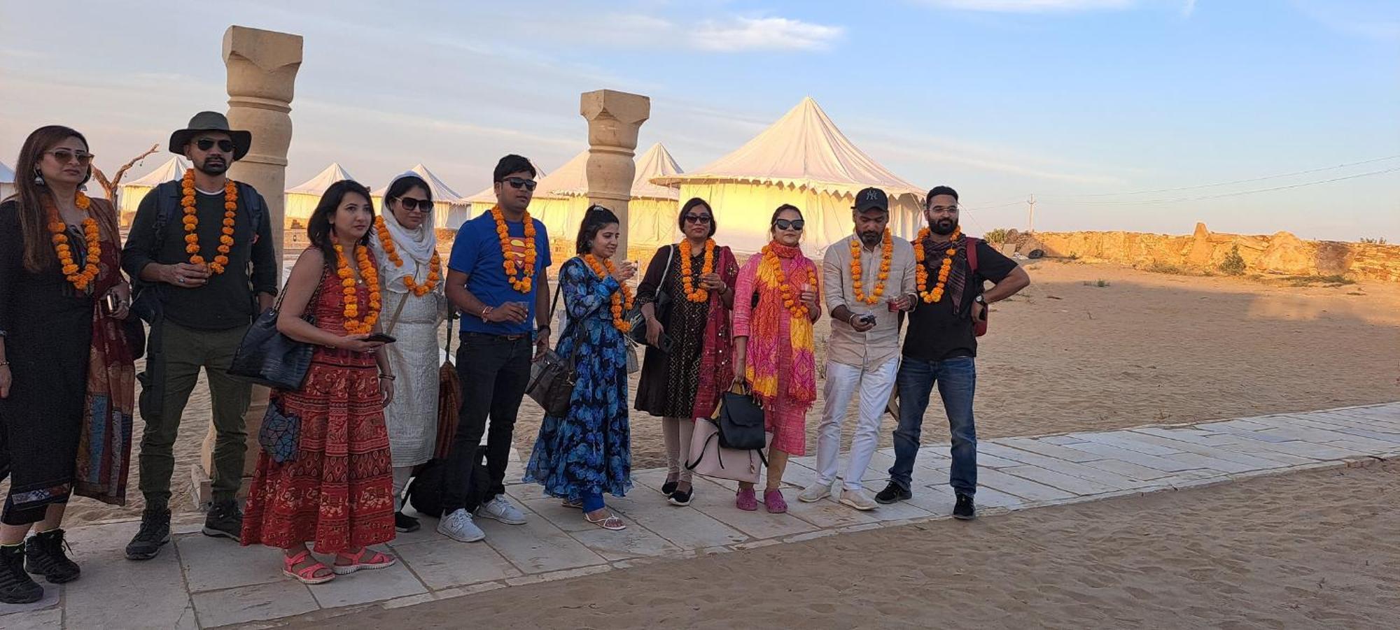 Journey Desert Camp Jaisalmer Exterior foto